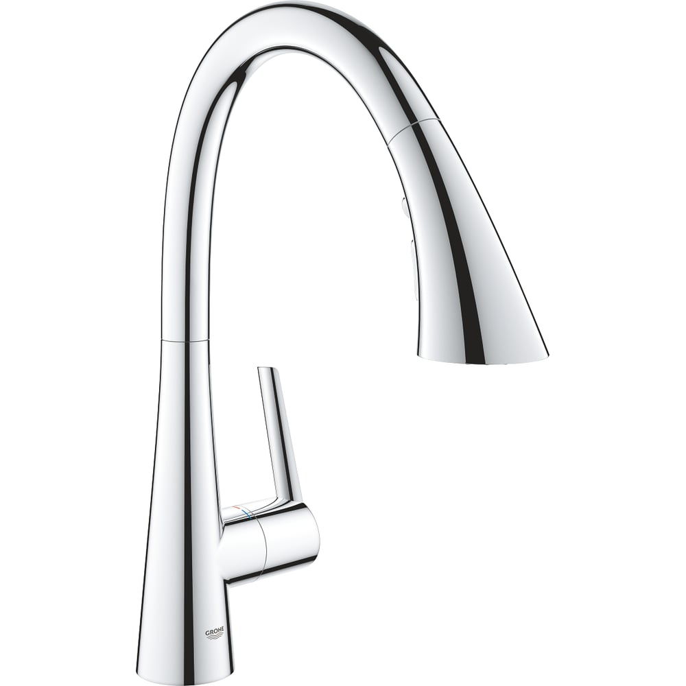 Смеситель для кухни grohe с выдвижной лейкой