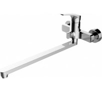 Смеситель для ванны Aquanet AF330-21C Static с длинным изливом, хром 00237445