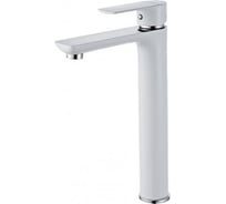 Смеситель для умывальника Aquanet AF520-11СW Arctic высокий, хром/бел 00225486