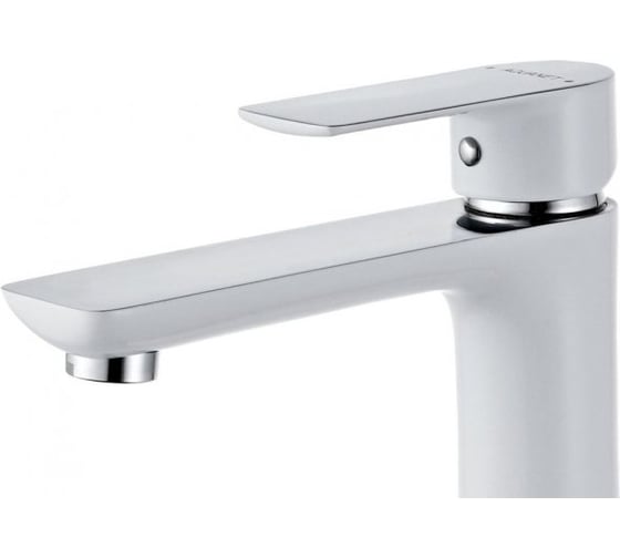 Смеситель для умывальника Aquanet AF520-11СW Arctic высокий, хром/бел 00225486
