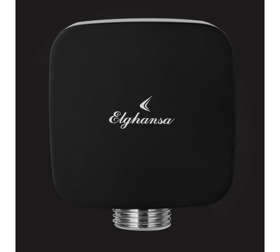Встраиваемый смеситель с набором для гигиенического душа Elghansa Terrakotta 34C0786-Black /Set-84