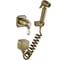 Встраиваемый смеситель с набором для гигиенического душа Elghansa ClassicLine 24C0784-Bronze Set-49 1