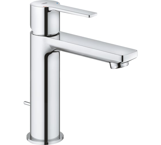 Однорычажный смеситель для раковины Grohe Lineare New  сливной гарнитур, размер S 32114001