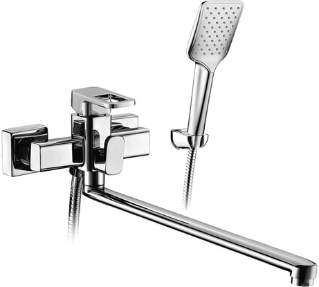 Смеситель для ванной Elghansa однорычажный, с душевым комплектом 5302233