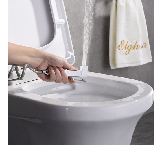 Встраиваемый смеситель с набором для гигиенического душа Elghansa Berkshire 34Q0743 /Set-62