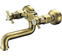 Смеситель для кухни/умывальника Elghansa двухвентильный Bronze 3522660-Bronze