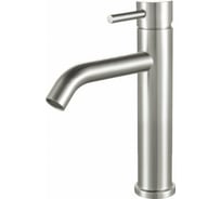 Смеситель для умывальника Aquanet AF210-10S Steel сталь, сатин 00242966