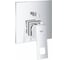 Смеситель однорычажный для ванны Grohe Eurocube квадратная розетка 24062000 1