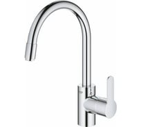 Смеситель для мойки Grohe Eurostyle Cosmopolitan однорычажный, с высоким изливом 31126004