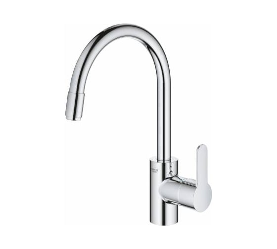 Смеситель для мойки Grohe Eurostyle Cosmopolitan однорычажный, с высоким изливом 31126004