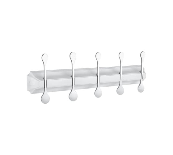 Панель Elghansa с 5 плоскими крючками HRM-750-White/Chrome 1