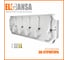 Панель Elghansa пластик с 5 круглыми крючками HRM-690-White/Chrome 3