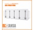 Панель Elghansa пластик с 5 круглыми крючками HRM-690-White/Chrome 8