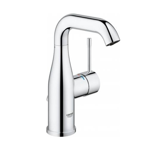 Смеситель для раковины Grohe Essence New U-излив, однорычажный, цепочка 23480001