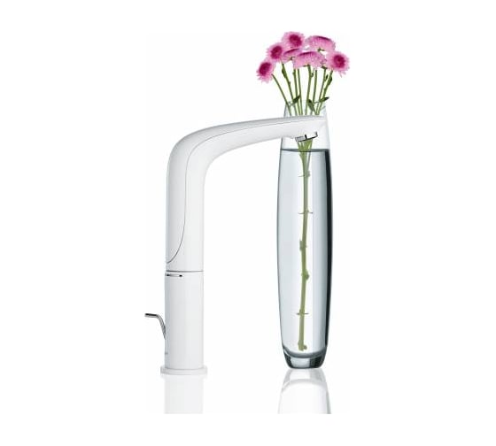 Смеситель для раковины Grohe EST 2015 со сливным гарнитуром, высокий излив 23569LS3
