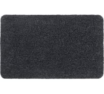 Коврик хлопковый для ванной комнаты HAMAT Аква Люкс 60x100 см, антрацит 591007