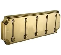 Панель Elghansa пластик с 5 круглыми крючками HRM-690-Bronze