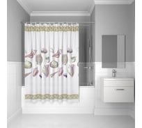 Штора для ванной комнаты IDDIS 180х180 см, PEVA P28PV11i11