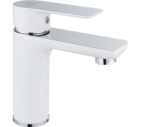 Смеситель для умывальника Aquanet AF520-10СW Arctic хром/бел 00216775