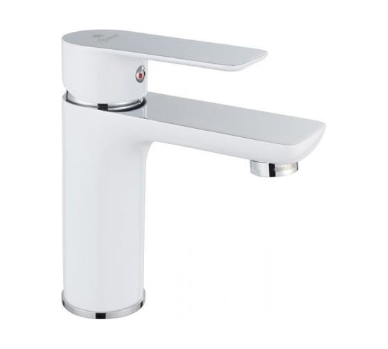 Смеситель для умывальника Aquanet AF520-10СW Arctic хром/бел 00216775