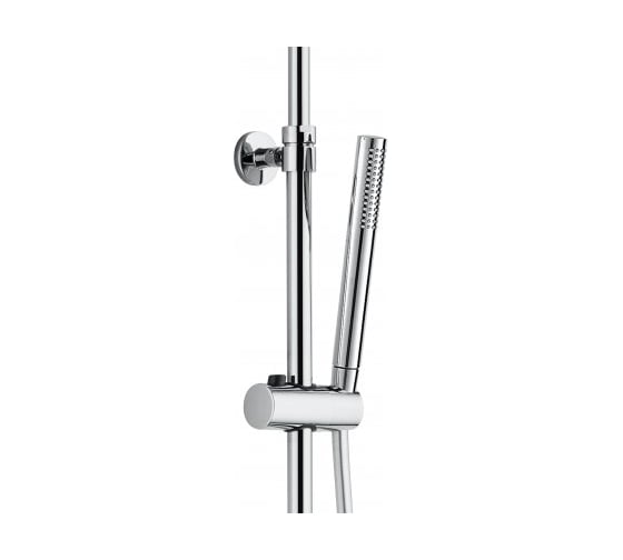 Душевая колонна Aquanet AF430-70-R-C Pragmatic R круглый верхний душ. пластиковая, полочка, хром 00243322