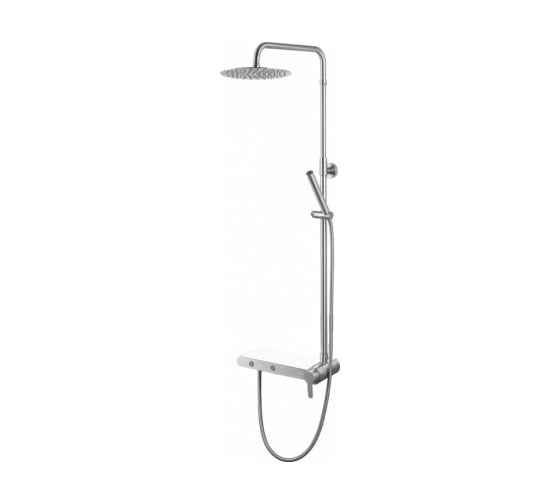 Душевая колонна Aquanet AF212-71S Steel V2 сталь, сатин 00242975