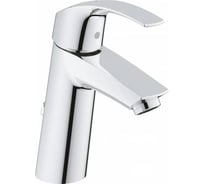 Смеситель для раковины Grohe Eurosmart со сливным гарнитуром, с энергосберегающим картриджем 2339310E