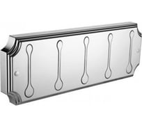 Панель Elghansa пластик с 5 плоскими крючками HRM-670-Chrome