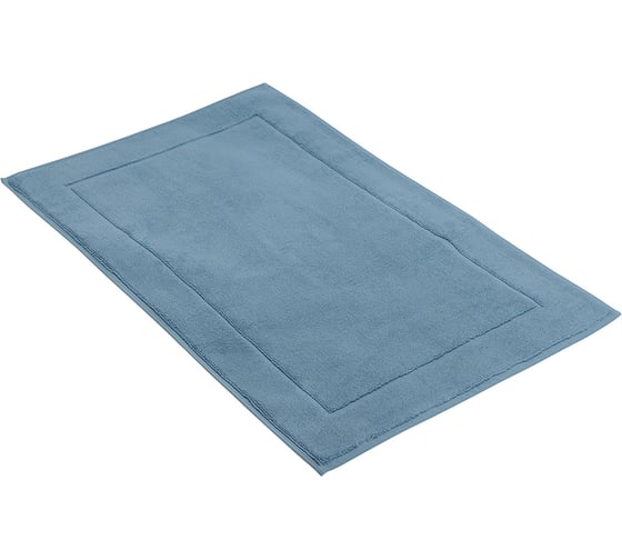 Коврик для ванной Tkano Essential джинсово-синего цвета, 50x80 см TK22-BM0001
