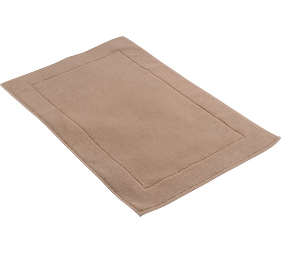 Коврик для ванной Tkano Essential светло-коричневого цвета, 50x80 см TK22-BM0002