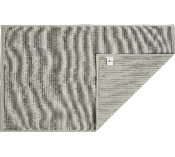 Коврик для ванной Tkano Essential фактурный, светло-серого цвета, 50x80 см TK23-BM0002