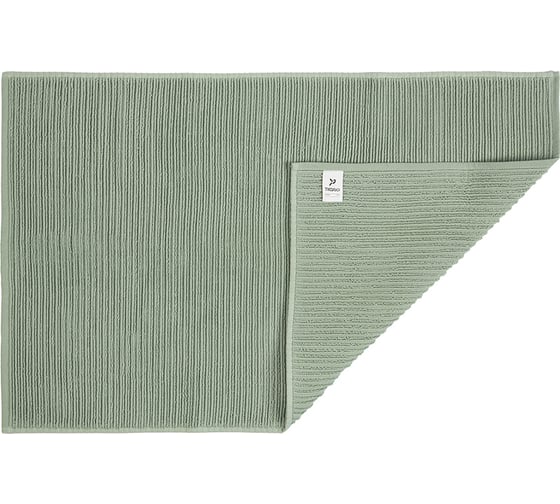 Коврик для ванной Tkano Essential фактурный, цвета шалфея, 50x80 см TK23-BM0003
