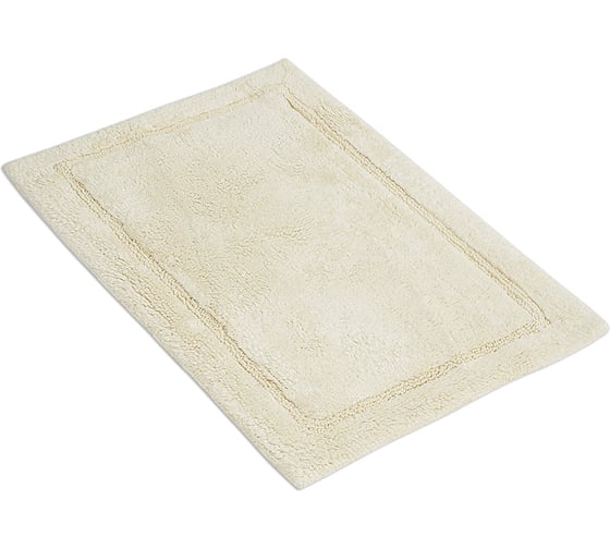 Коврик для ванной Tkano Essential из хлопка, ворсовый, кремового цвета, 50x80 см TK23-BM0008