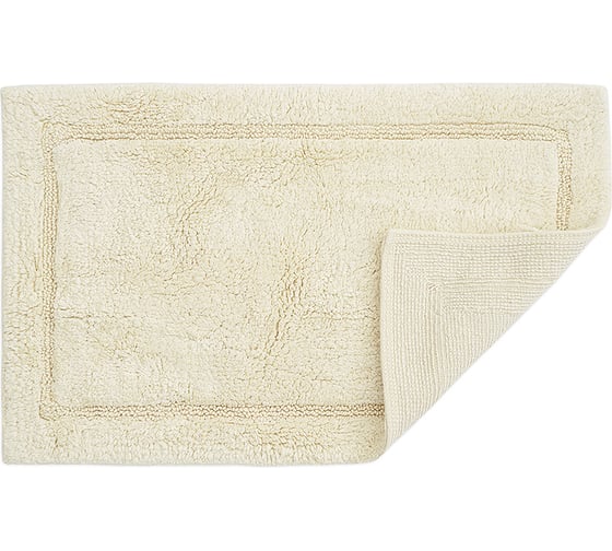 Коврик для ванной Tkano Essential из хлопка, ворсовый, кремового цвета, 50x80 см TK23-BM0008