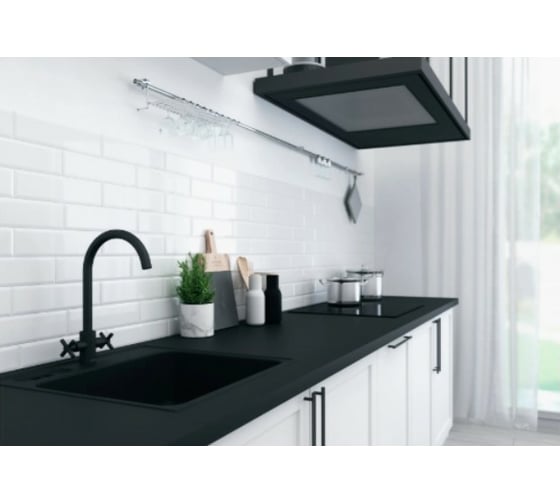 Смеситель для кухни RedBlu by Damixa Neo Classic Black 240000000