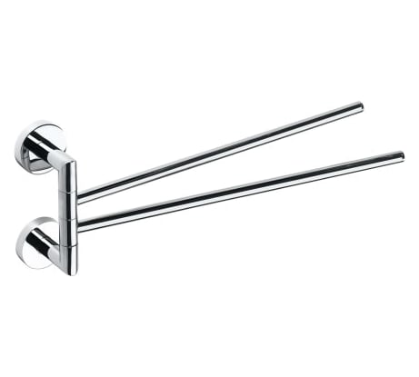 Двойной полотенцедержатель BEMETA OMEGA поворотный 104204102