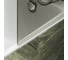 Шторка поворотная на монопетле MaybahGlass 1400х600 мм, толщина 6 мм, бронза + полотенцедержатель MGV-777-6 5