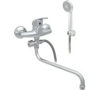 Смеситель для ванны ЦС однорук. СМ 300/1-4 D35 М-42 круглый излив D18 L-300 мм СТ300101