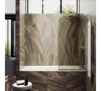 Шторка для ванны в узком профиле MaybahGlass MGV-125-5у