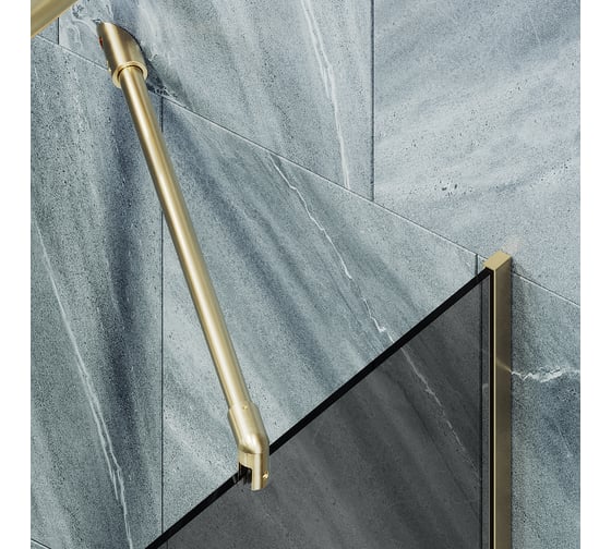Шторка для ванны в узком профиле MaybahGlass MGV-128-3у