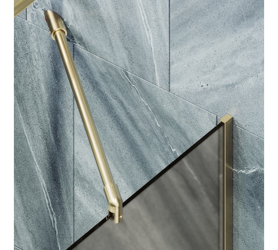 Шторка для ванны в узком профиле MaybahGlass MGV-136-3у