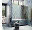 Шторка для ванны в узком профиле MaybahGlass MGV-138-3у 3