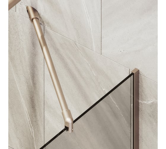 Шторка для ванны в узком профиле MaybahGlass MGV-135-2у