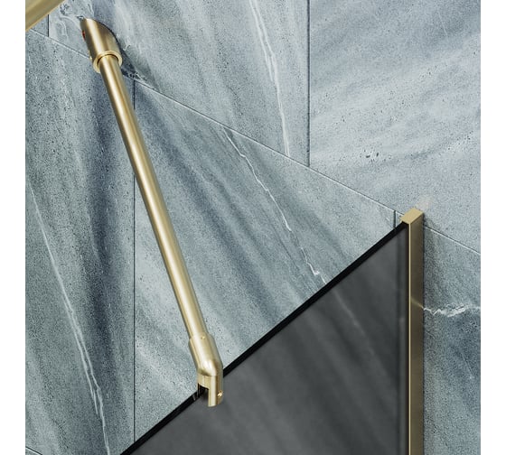 Шторка для ванны в узком профиле MaybahGlass MGV-129-3у