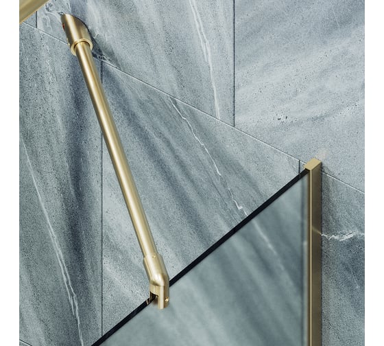 Шторка для ванны в узком профиле MaybahGlass MGV-130-3у