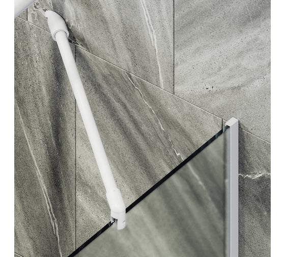 Шторка для ванны в узком профиле MaybahGlass MGV-132-1у