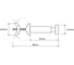Крючок на радиатор BEMETA RAWELL 104506122 3