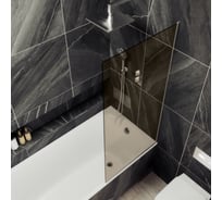 Шторка для ванны в узком профиле MaybahGlass MGV-250-5у