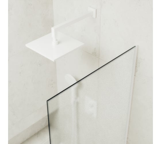 Шторка для ванны в узком профиле MaybahGlass MGV-253-1у