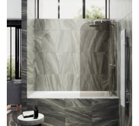 Шторка для ванны в узком профиле MaybahGlass MGV-147-1у